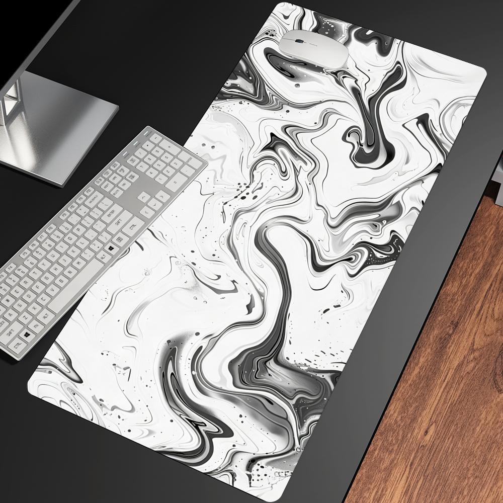 Gaming Accessories For Pc Setup - Abstracte vloeibare antislip rubberen bureaumat computer