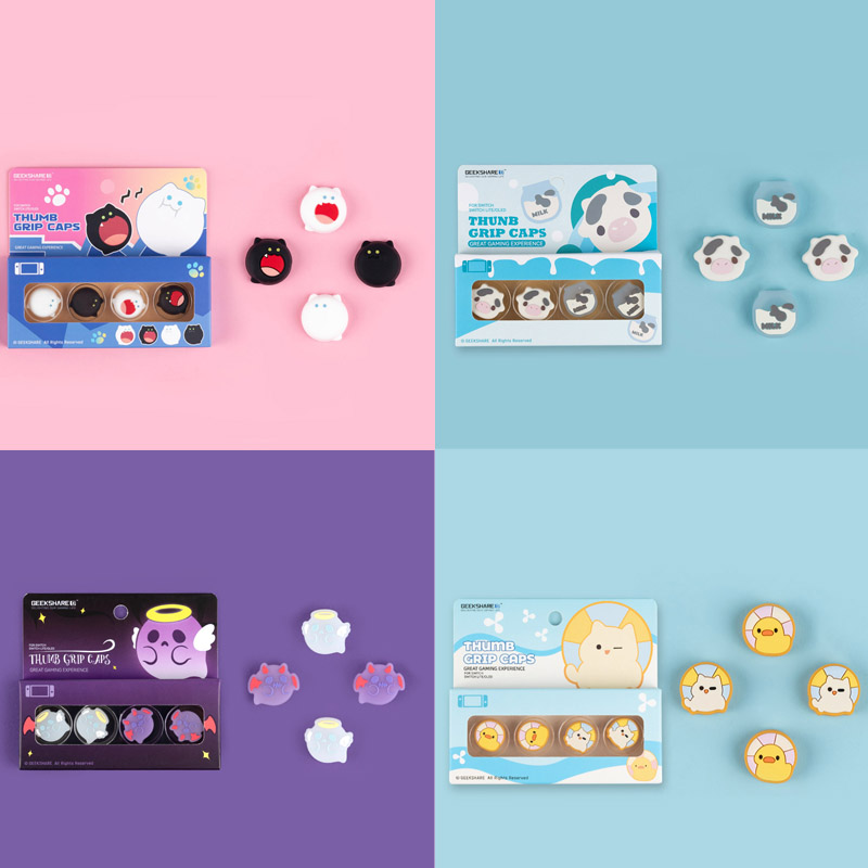 Gaming Accessories Kawaii - Super Leuke Siliconen Zachte Joycon Thumb