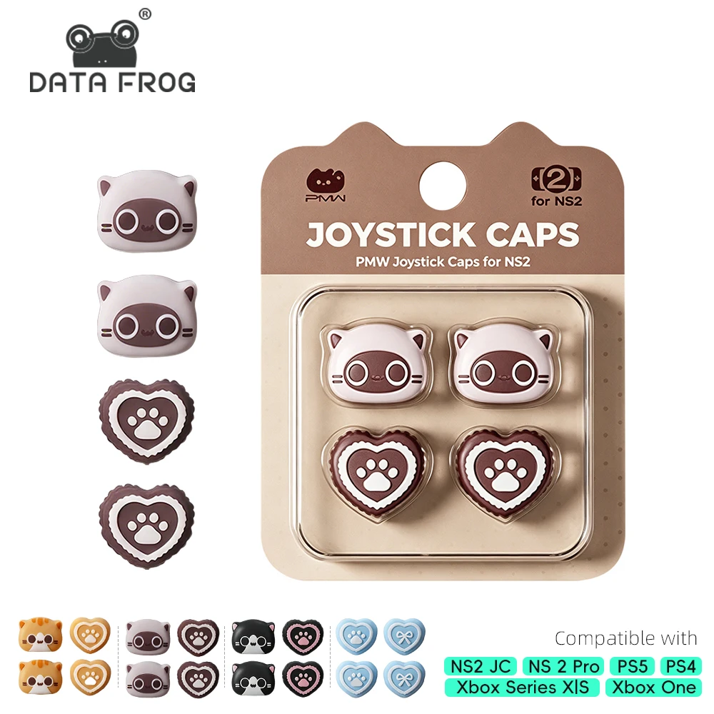 Gaming Accessories Kawaii - Data Frog siliconen thumb grips voor