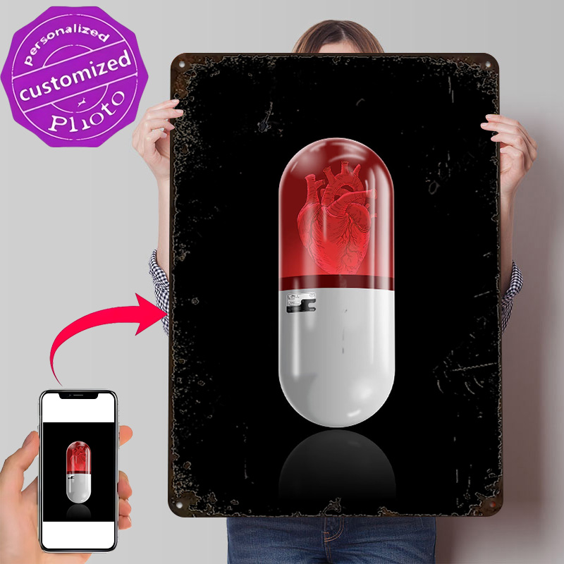 L Pill Poster Retro 3D Geprint - Gaming Accessories Gifts For Men recensie en prijs