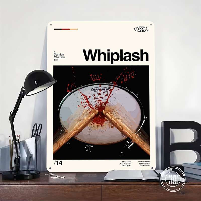 Whiplash Poster Retro 3D Gepri - Gaming Accessories Gifts For Men recensie en prijs