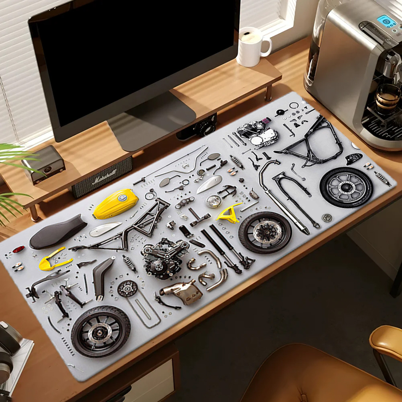 Demontagediagram Rubberen muis - Gaming Accessories Gamer recensie en prijs