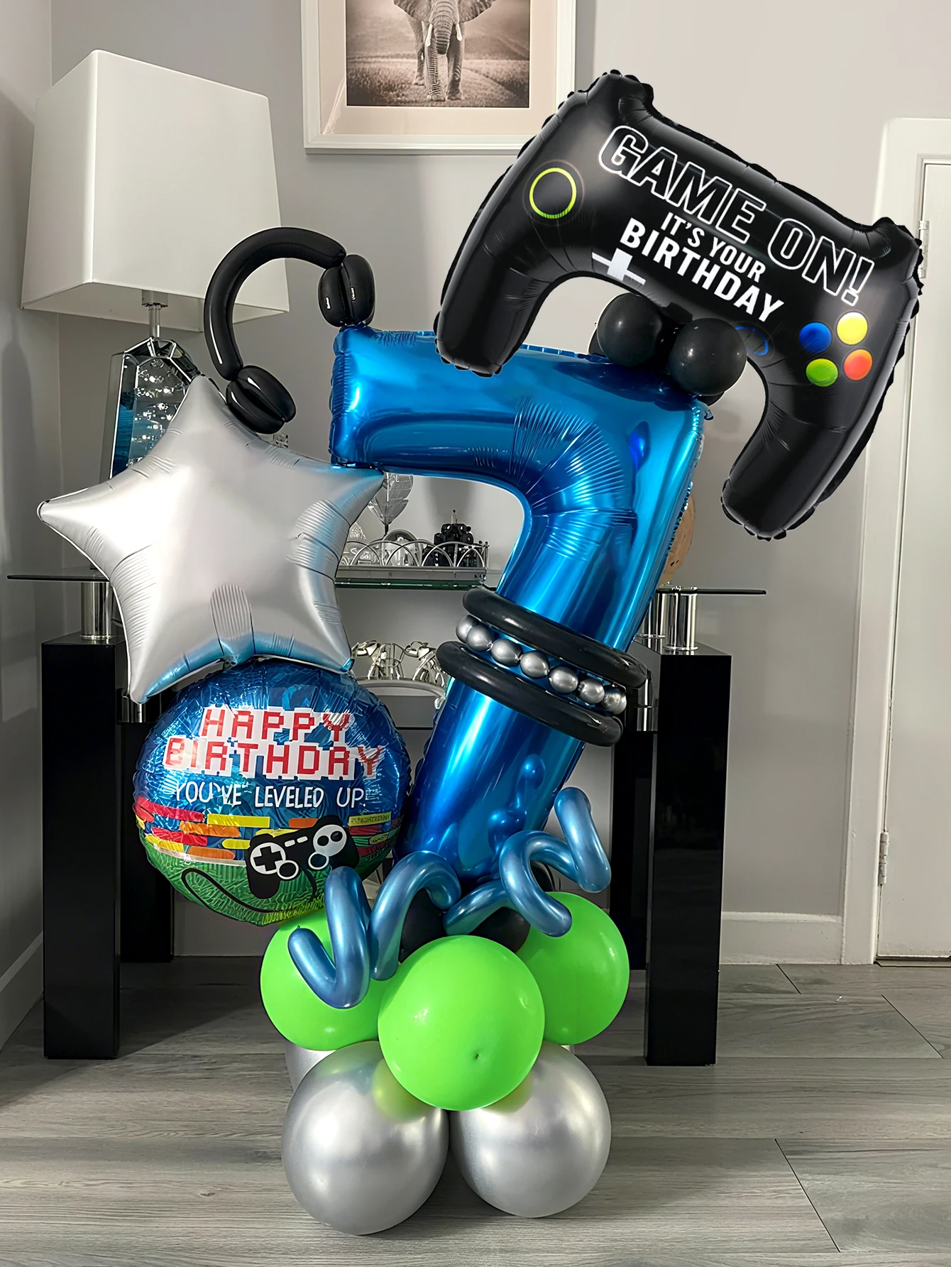 32-delige game-thema verjaarda - Gaming Accessories Room recensie en prijs